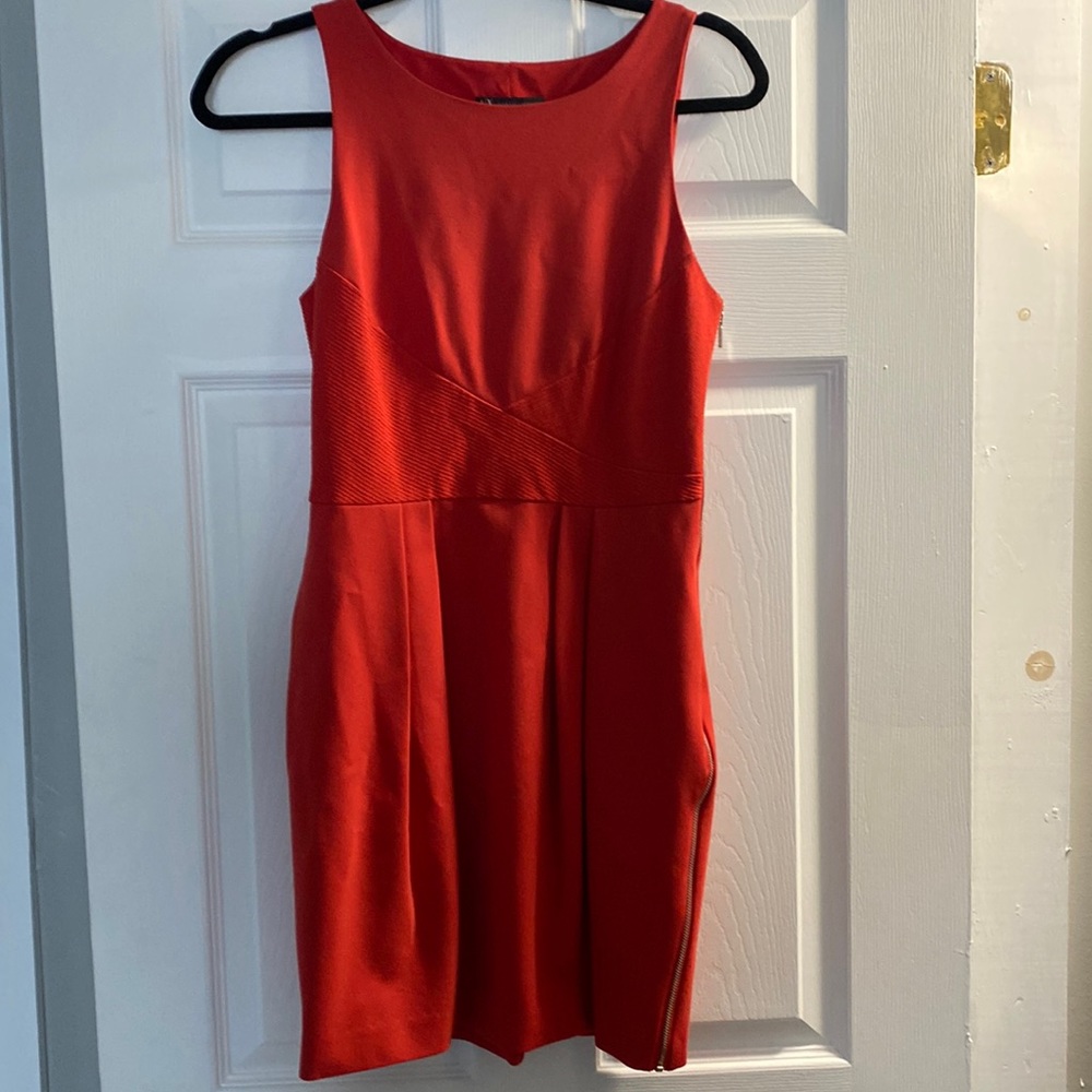 Armani exchange red dress